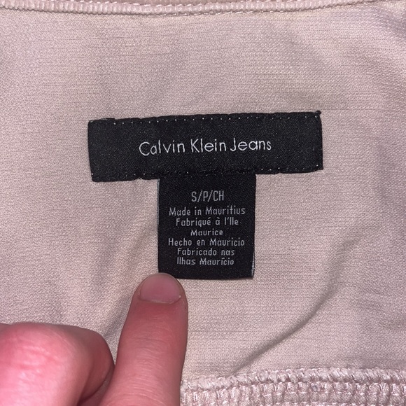 Pink Calvin Klein corduroy jacket - Picture 2 of 4